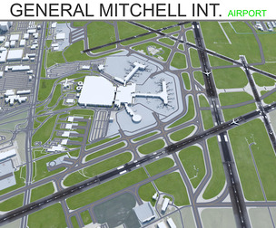 General Mitchell International Airport 3d model