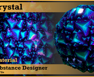 Crystal - VOL 02 - substance designer