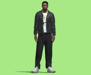 3D Rigged Snoop Dogg rapper