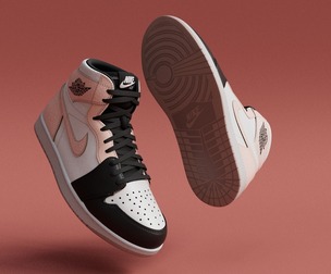 AirJordan 1 Retro HighOG Color Pink Girl