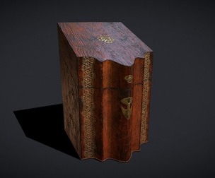 Antique Georgian Knife Box
