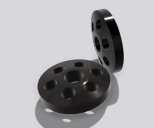 YD-2 Yokomo Shock Piston Head Bigbore 6 hole