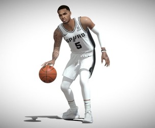 3D Rigged Dejounte Murray NBA