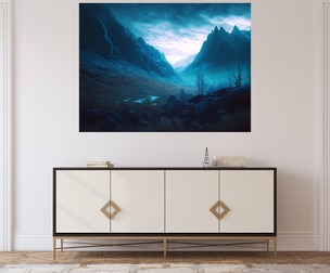 Dark Valley Wall Art