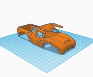 RC Monster Jam 1:12 El Toro Loco Bodyshell