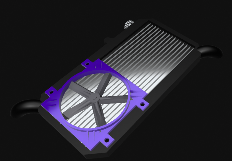 RC Car Drift 110 Intercooler v2