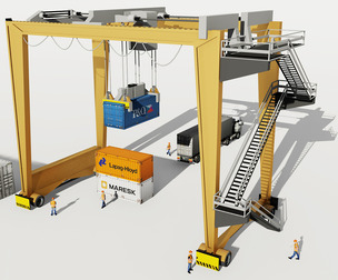 Gantry Crane for harbor - RTG