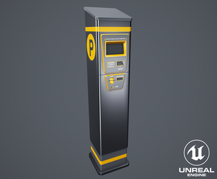 Stylized Parking Meter
