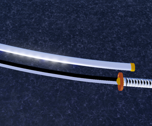 Wado ichimonchi Zoro's sword