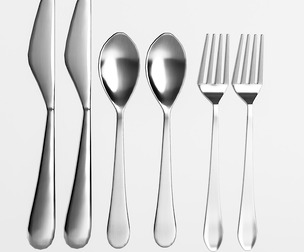 Cutlery set 3d models