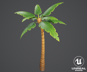 Stylized Palm Tree 02
