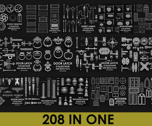 Architect Environment MegapackImmBrushes208inOne