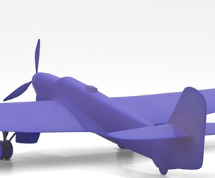 Tupolev ant-25 3D print model
