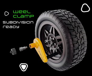 Nemesis Ultra Caravan and trailer wheel lock