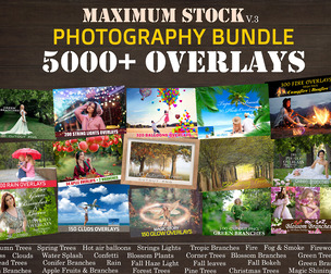 5000+ Photo Overlays MEGA Bundle