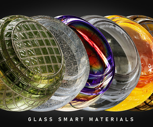 Glass Smart Materials for Substance 3D Painter