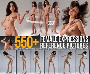 550+ Female Expressions Reference Pictures