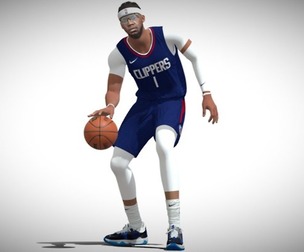 3D Rigged Reggie Jackson NBA