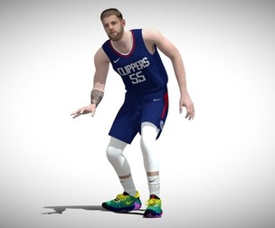 3D Rigged Isaiah Hartenstein NBA