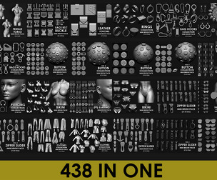 Fashion Environment Megapack Imm Brushes 438inOne