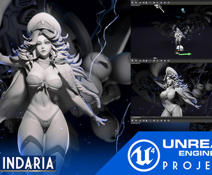 Windaria UE4 Project - Clay Model