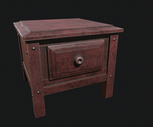 Antique wooden table