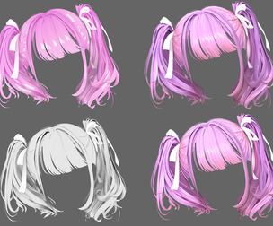 Stylized Hair