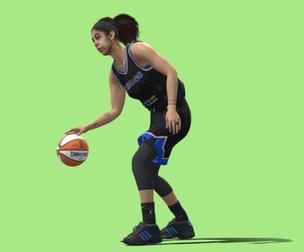 3D Rigged Candace Parker WNBA