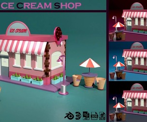ice cream shop
