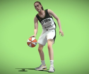 3D Rigged Breanna Stewart WNBA
