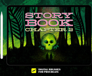Storybook Chapter 2 Procreate Brushes
