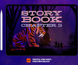 Storybook Chapter 3 Procreate Brushes
