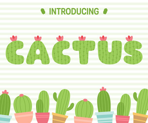 Color Font - Pineapple