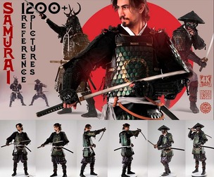 1200+ Samurai Reference Pictures
