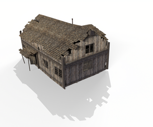 Old wood house