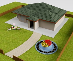 3D House model