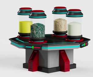 Ice butter lab table