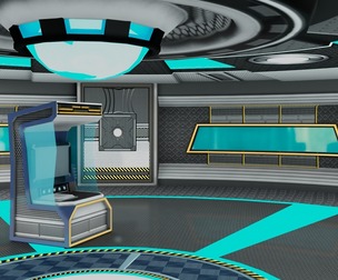 3D Sci-Fi Station