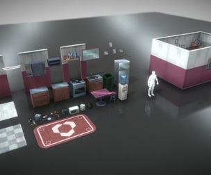 Kitchen Pack - 3D Low Poly Game Asset