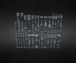 30 Baluster colection