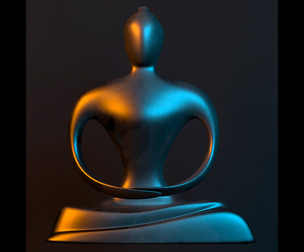Statue of monk