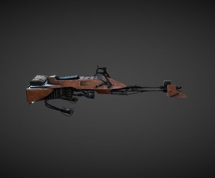 74-Z Speeder bike Star Wars