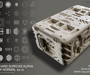 Hard-Surface Alphas Vol.1