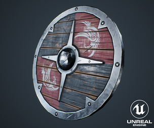 Viking Weapons - Flat Shield IV