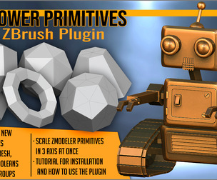 Power Primitives ZBrush Plugin