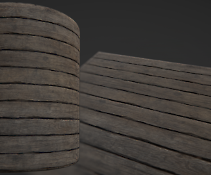 PBR Texture Wood Planks