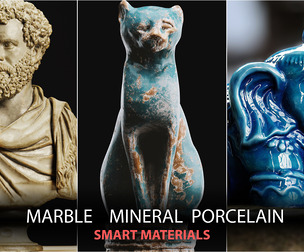 Marble & Mineral & Porcelain Smart Materials
