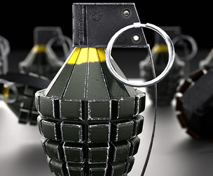 Grenade Low-poly