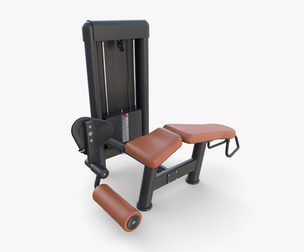 Leg curl machine