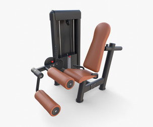 Leg curling machine